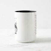 Persoonlijke kat Kerstmug Mok (Midden)