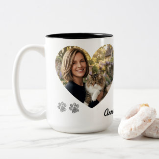 Persoonlijke Kat Moeder Foto Mok Met Eigen Naam