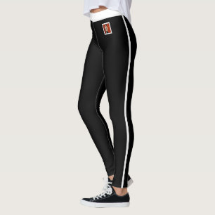 Persoonlijke Kat Moeder Huisdier Liefhebber Wit Zw Leggings