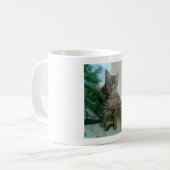 Persoonlijke kat-mokken koffiemok (Voorkant links)