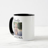 Persoonlijke kat oma mok (Voorkant links)