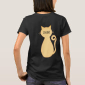 Persoonlijke kat t-shirt (Achterkant)