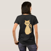 Persoonlijke kat t-shirt (Achterkant volledig)