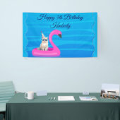 Persoonlijke katten drijver spandoek (Beurs)