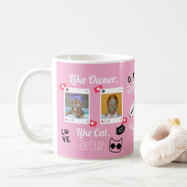 Persoonlijke Kattenfoto Koffiemok | Op Maat Gemaak