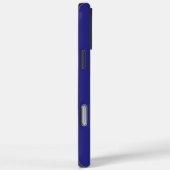 Persoonlijke kattenfotocollage monogram blauw Case-Mate iPhone case (Achterkant / Rechts)