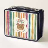 Persoonlijke kattenlunchbox (Achterkant)