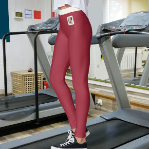 Persoonlijke kattenmoeder huisdier foto donker mar leggings