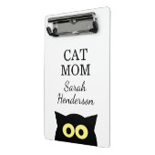 Persoonlijke kattenmoeder klembord met leuke katte (Angled2)