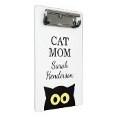 Persoonlijke kattenmoeder klembord met leuke katte (Schuin)