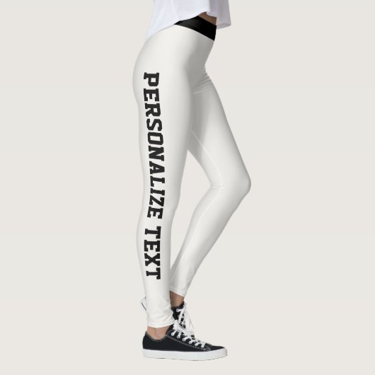 Persoonlijke kattenmoeder warm neutraal koolzwart leggings (Rechts)