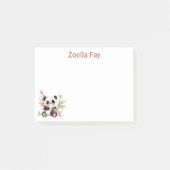 Persoonlijke Kawaii Anime Stijl Panda Post-it® Notes (Voorkant)