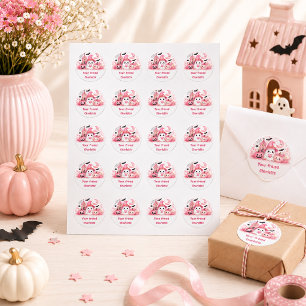 Persoonlijke Kawaii Halloween Geest Sticker