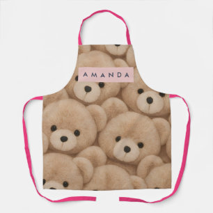 Persoonlijke Kawaii Knuffel Teddybeer Schort