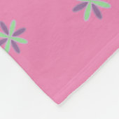 Persoonlijke Kawaii Pastel Girly Unicorn Fleece Deken (Hoek)