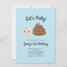 Persoonlijke Kawaii Poep & TP (Toiletpapier) Feest