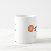 Persoonlijke Keep Calm & Carry On Moderne Chic Koffiemok (Center)