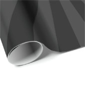 Persoonlijke KEEP CALM Jouw tekst Black Sunburst Cadeaupapier (Rol Hoek)