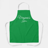 Persoonlijke Kelly Green Apron Schort (Voorkant)