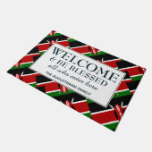 Persoonlijke KENYA Welkom Deurmat (Schuin)