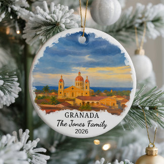 Persoonlijke keramische Granada-versiering, Aangep Keramisch Ornament