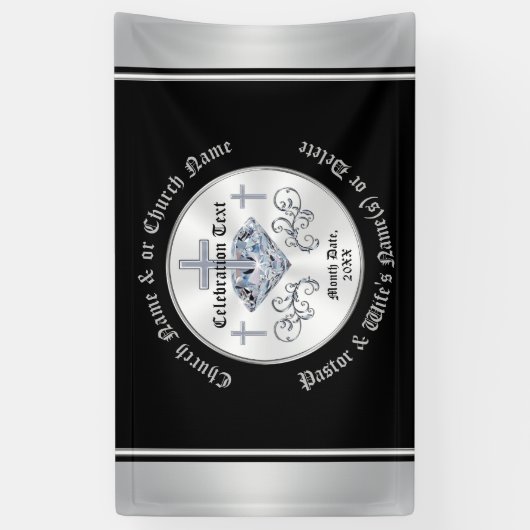 Persoonlijke kerkbanners voor alle mogelijke aando spandoek (Verticaal)