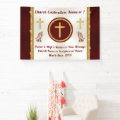 Persoonlijke, kerkbanners voor elke mogelijke over spandoek (Insitu)