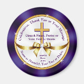 Persoonlijke, kerkelijke souvenirs voor elke wille magneet (Voorkant)