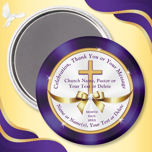 Persoonlijke, kerkelijke souvenirs voor elke wille magneet