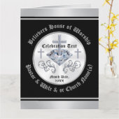 Persoonlijke kerkkaarten voor ELKE GELEGENHEID Kaart (Gele Bloem)