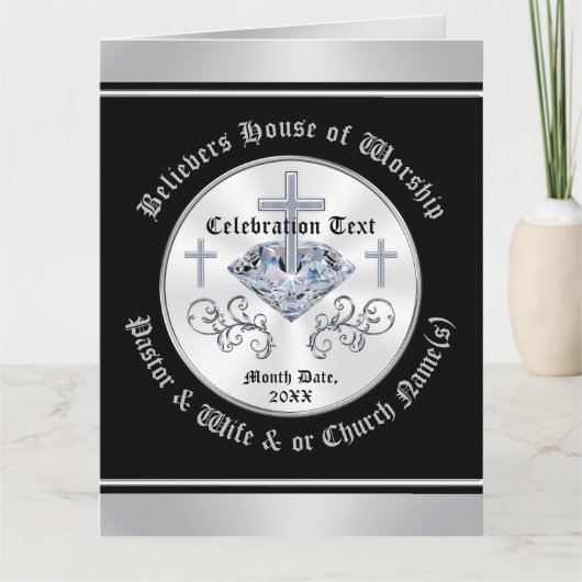 Persoonlijke kerkkaarten voor ELKE GELEGENHEID Kaart (Voorkant)