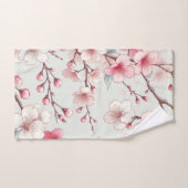 Persoonlijke Kersenbloesem Bad Handdoek (Handdoek)