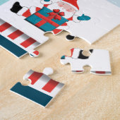 Persoonlijke Kerst Countdown Legpuzzel (Zijkant)