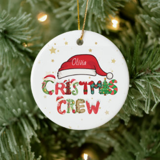Persoonlijke Kerst Crew Ornament