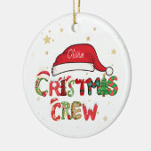 Persoonlijke Kerst Crew Ornament (Links)