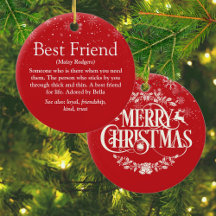 Persoonlijke kerst definitie beste vriend