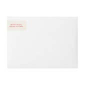 Persoonlijke kerst familie retouradres (Voorkant)