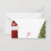 Persoonlijke Kerst Handgeschreven Sjabloon (Voorkant)