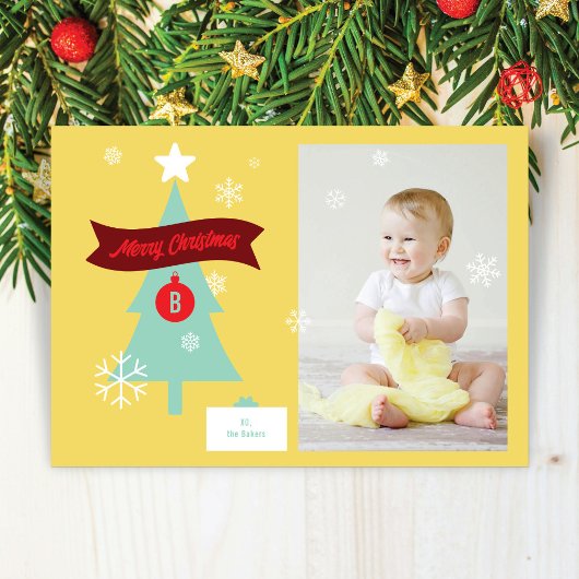 Persoonlijke Kerst-Icoon Foto Kerstkaart