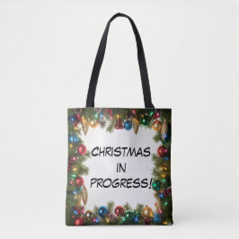 Persoonlijke Kerst in Uitvoering - Tote Bag