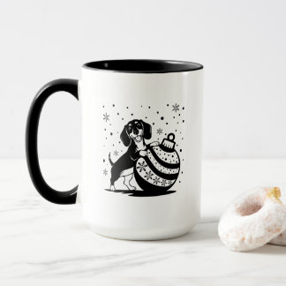 Persoonlijke kerst mok voor honden