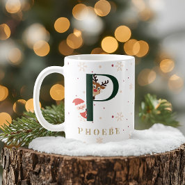 Persoonlijke Kerst Monogram P Mok