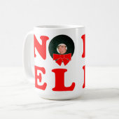 Persoonlijke Kerst NOEL Koffiemok (Voorkant links)
