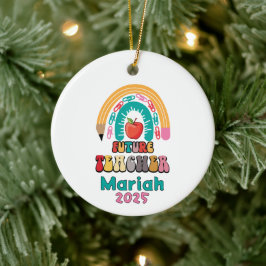 Persoonlijke Kerst Ornament voor Toekomstige Leraa