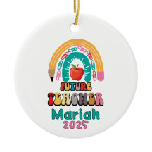 Persoonlijke Kerst Ornament voor Toekomstige Leraa