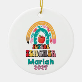 Persoonlijke Kerst Ornament voor Toekomstige Leraa