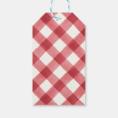 Persoonlijke Kerst Potpourri Label Cadeaulabel (Achterkant)