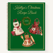 Persoonlijke Kerst Rode Groene Krans Monogram