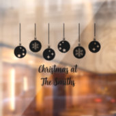Persoonlijke Kerst Ruitstickers Raamsticker (Vel 2)