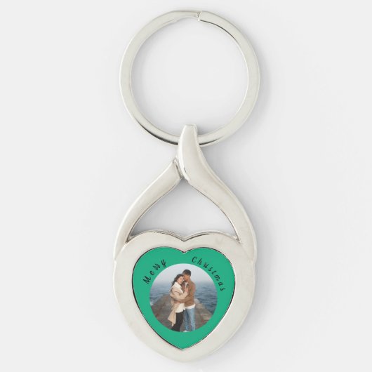 Persoonlijke kerst-sleutelhanger sleutelhanger (Voorkant)